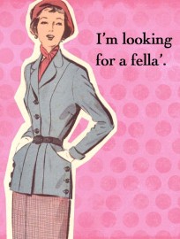 I'm Looking for a Fella Gift Tag